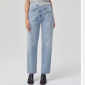 AGOLDE CRISS CROSS JEAN